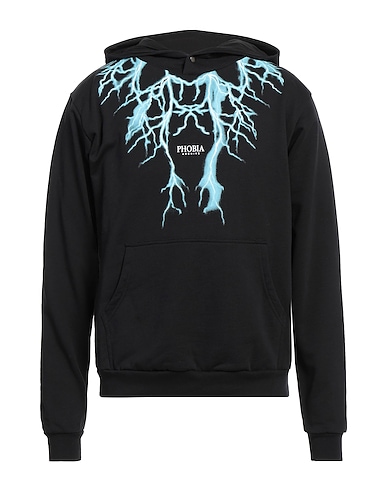 PHOBIA ARCHIVE Hooded sweatshirt Black 100% Cotton