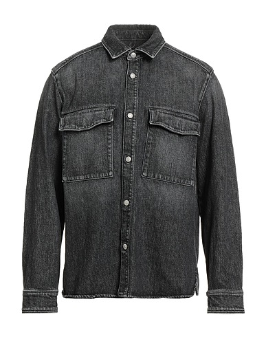DRYKORN Jeanshemd Schwarz 99% Baumwolle, 1% Elastan
