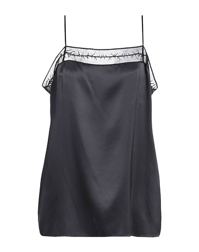 ANN DEMEULEMEESTER Cami Black 100% Silk