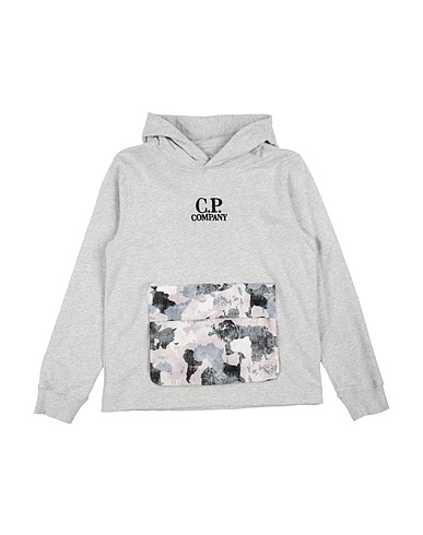 C.P. COMPANY UNDERSIXTEEN Sweatshirt Light grey 100% Cotton