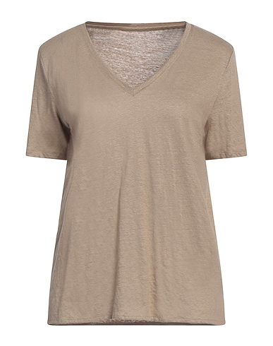 MAJESTIC FILATURES T-shirt basique 94% Lin, 6% Élasthanne