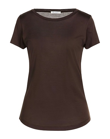 STEFAN BRANDT T-shirt Testa di moro 100% Seta