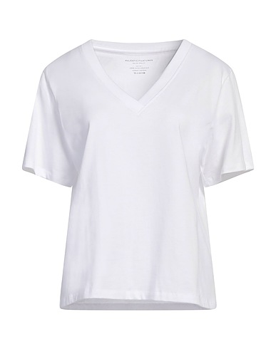 MAJESTIC FILATURES Basic T-Shirt 100% Cotton