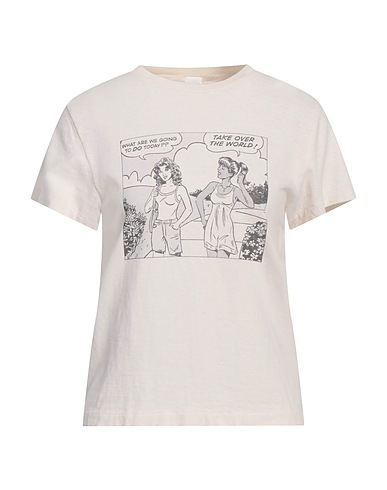 RE/DONE T-shirt Off white 100% Cotton