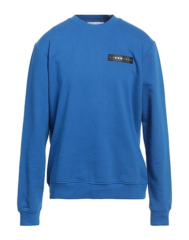 RICHMOND X Sweatshirt Light blue 85% Cotton, 15% Polyester