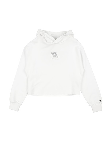 CALVIN KLEIN JEANS Sweatshirt White 100% Cotton