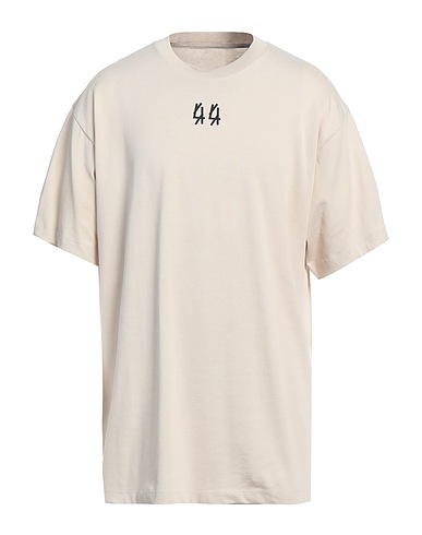 44 LABEL GROUP Camiseta Beige 100% Algodón