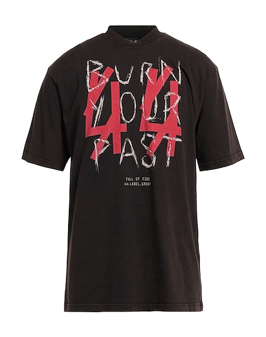 44 LABEL GROUP T-shirt Dark brown 100% Cotton