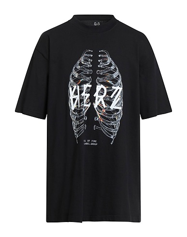 44 LABEL GROUP T-shirt Black 100% Cotton