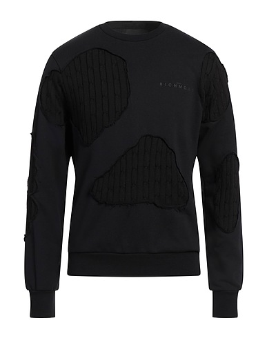 JOHN RICHMOND Sweatshirt Black 100% Cotton