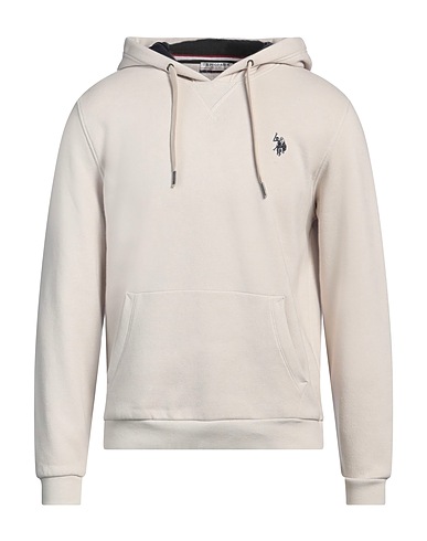 U.S.POLO ASSN. Hooded track jacket  Off white 60% Cotton, 40% Polyester