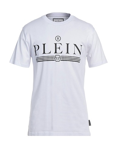 PHILIPP PLEIN T-shirt Bianco 100% Cotone