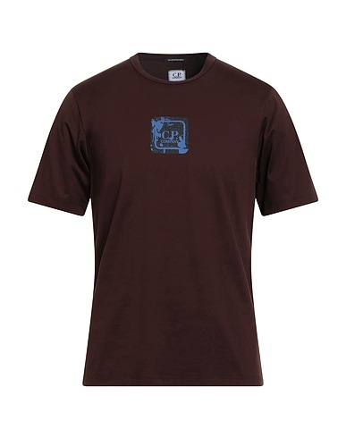 C.P. COMPANY T-shirt THE METROPOLIS SERIES Chocolate brown 100% Cotton
