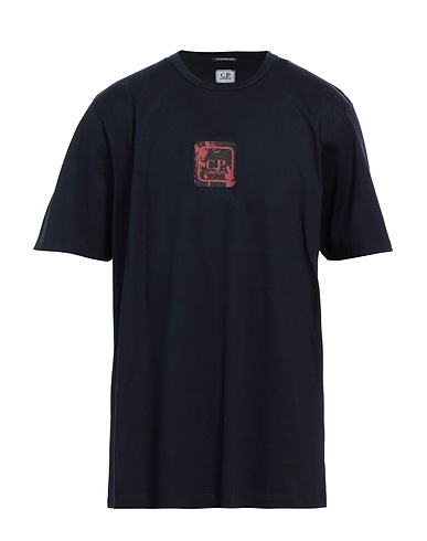 C.P. COMPANY T-shirt THE METROPOLIS SERIES Midnight blue 100% Cotton