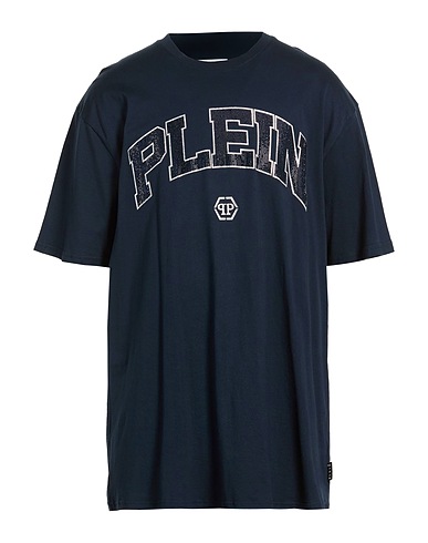 PHILIPP PLEIN Camiseta BLU NAVY 100% Algodón