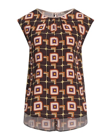 KARTIKA Top Dark brown 100% Viscose