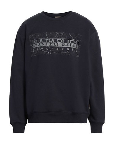 NAPAPIJRI Sweatshirt Black 90% Cotton, 10% Polyester, Elastane