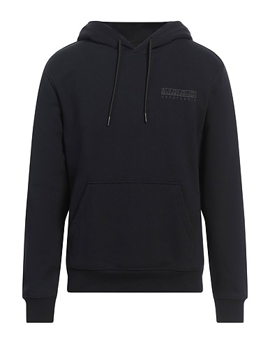NAPAPIJRI Hooded track jacket  Black 90% Cotton, 10% Polyester