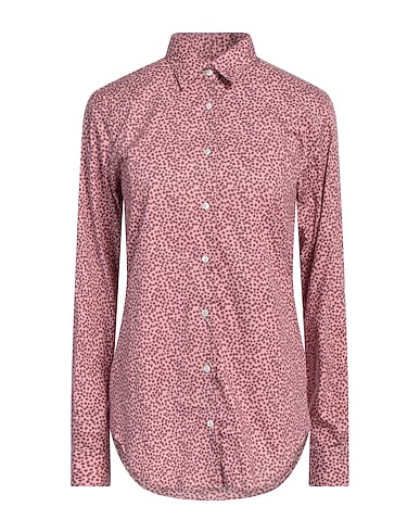 XACUS Patterned shirts & blouses Antique rose 97% Cotton, 3% Elastane