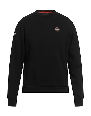 NAPAPIJRI Sweatshirt Black 65% Cotton, 35% Polyester