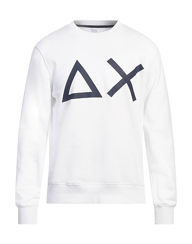 SUN 68 Sweatshirt White 84% Cotton, 16% Elastane