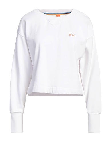 SUN 68 Sweatshirt White 80% Cotton, 20% Elastane
