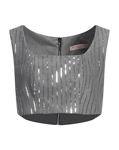RINASCIMENTO Top Grey 62% Polyester, 35% Viscose, 3% Elastane
