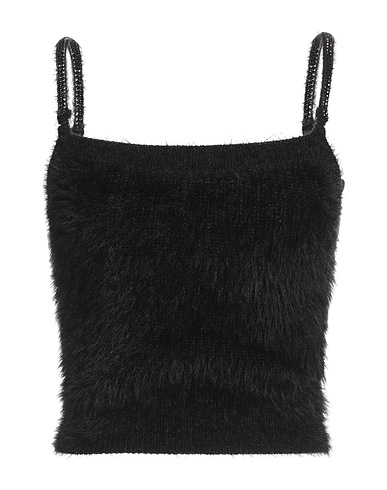 GUESS Top Nero 71% Poliammide, 29% Acrilico