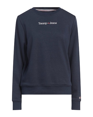 TOMMY JEANS Sudadera Azul marino 60% Algodón, 40% Poliéster