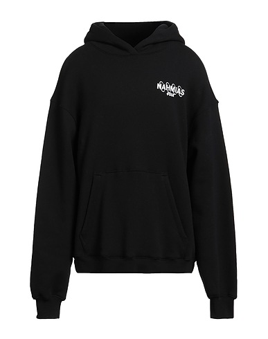 NAHMIAS Felpa Nero 100% Cotone