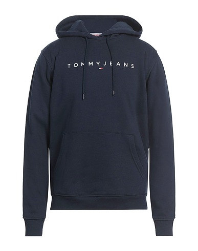 TOMMY JEANS Felpa Blu navy 80% Cotone, 20% Poliestere