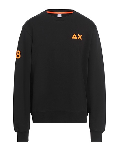 SUN 68 Sweat-shirt Noir 84% Coton, 16% Polyester