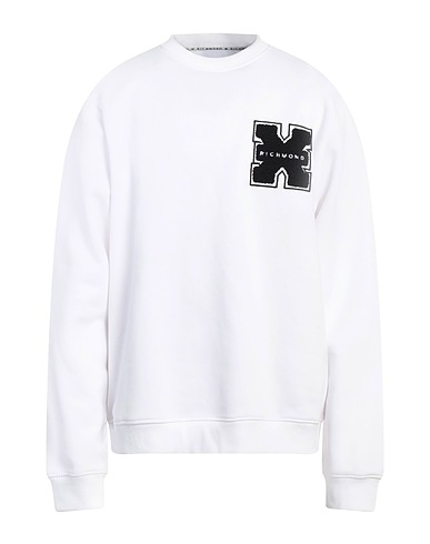 RICHMOND X Felpa Bianco 60% Cotone, 40% Poliestere