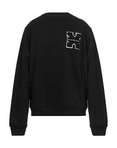 RICHMOND X Felpa Nero 60% Cotone, 40% Poliestere