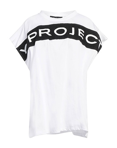 Y/PROJECT Oversize-T-Shirt White 100% Cotton