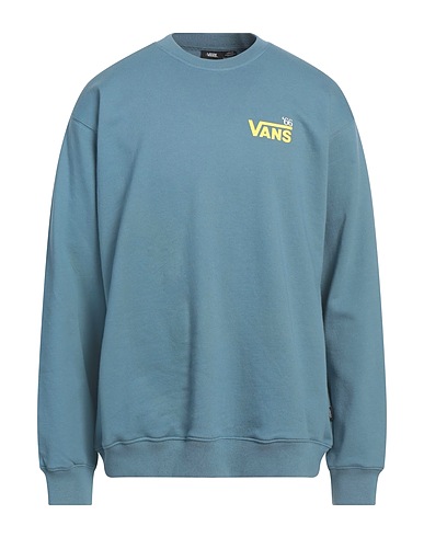 VANS Sweatshirt Pastel blue 100% Cotton