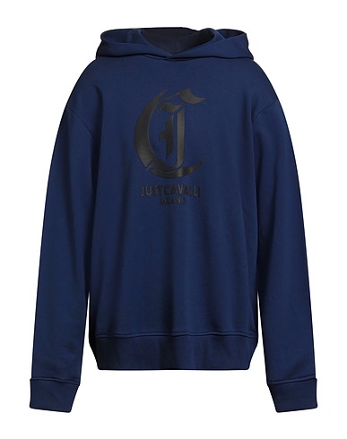 JUST CAVALLI Felpa Blu navy 100% Cotone