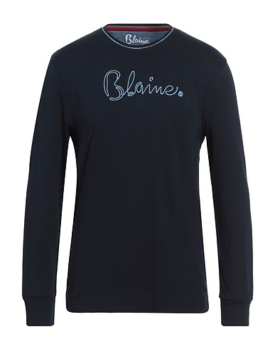 HARMONT & BLAINE T-shirt BLAINE. Midnight blue 100% Cotton