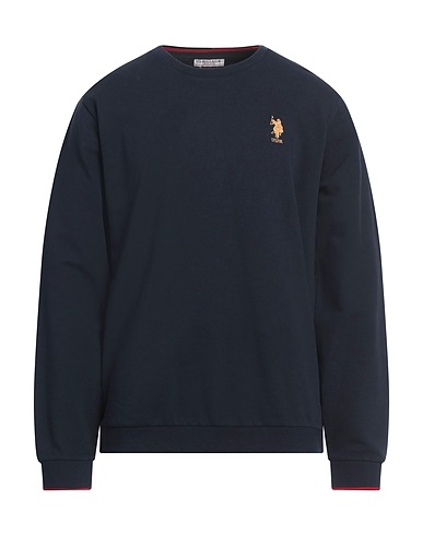 U.S.POLO ASSN. Felpa Blu notte 100% Cotone