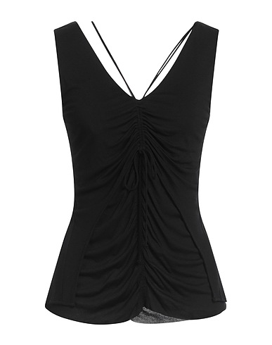 HELMUT LANG Top Black 100% Viscose