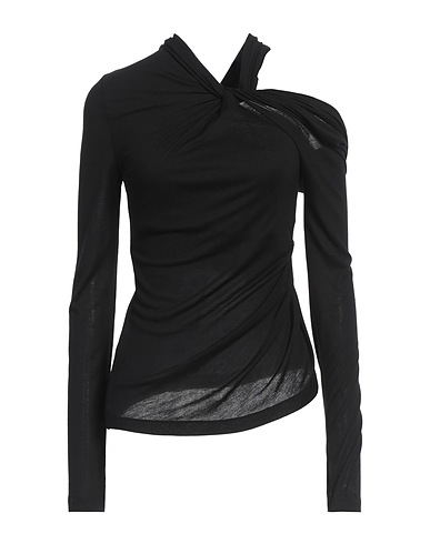 HELMUT LANG T-Shirt Schwarz 100% Viskose