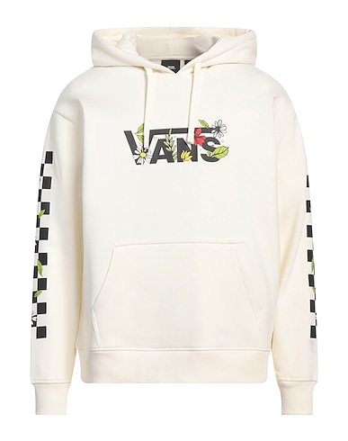 VANS Hooded track jacket  Off white 70% Cotton, 30% Polyester