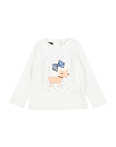 SARABANDA T-shirt Bianco 95% Cotone, 5% Elastan