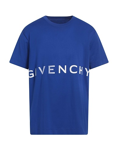 GIVENCHY T-shirt Bleu 100% Coton