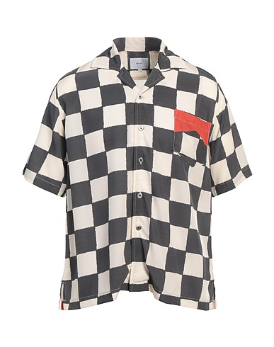 RHUDE Checked shirt 100% Silk