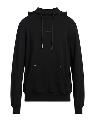 JOHN RICHMOND Hoodie Schwarz 100% Baumwolle
