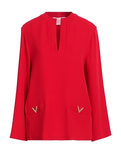 VALENTINO GARAVANI Silk top Red 100% Silk