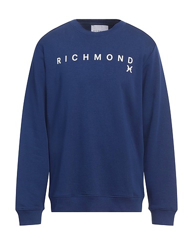 RICHMOND X Felpa Blu 86% Cotone, 14% Poliestere