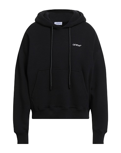 OFF-WHITE™ 트레이닝 상의 블랙 100% 코튼