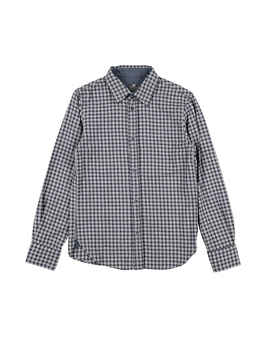 EDDIE PEN Camicia fantasia Grigio 100% Cotone